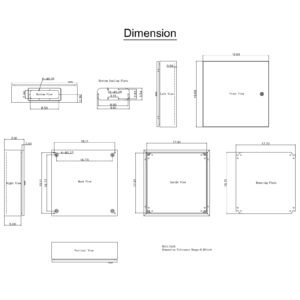nema steel enclosure 20 x 20 x 6 nema 4x steel electrical box ip66 waterproof dustproof outdoorindoor electrical junction box with mounting plate 3.jpg