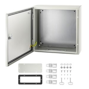 nema steel enclosure 20 x 20 x 6 nema 4x steel electrical box ip66 waterproof dustproof outdoorindoor electrical junction box with mounting plate.jpg