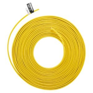 NM-B Wire, 10AWG/2C Non-Mettalic Residential Indoor Electrical Wire with Ground, PVC Sheathed High-Purity Copper Core Cable, for Outlets, Switches, Other Loads & Lighting Wiring Projects(50 ft)