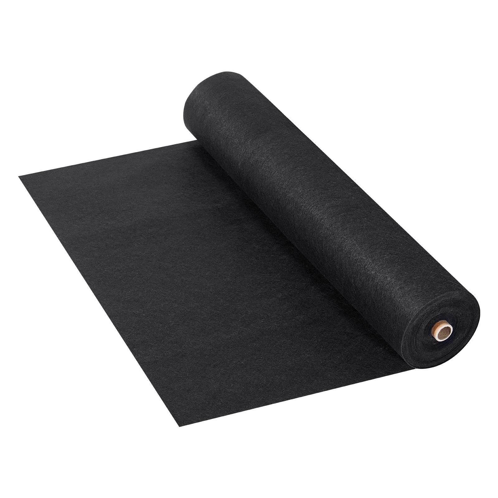 non woven geotextile fabric under gravel 6x100ft 8oz driveway fabric landscape fabric heavy duty weed barrier fabric ground cover weed control fabric french drains drainage fabric black.jpg