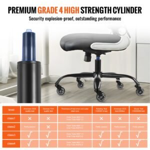 office chair base replacement 28 2500 lbs static load capacity heavy duty universal computer desk chair stool base part with 5 casters and gas cylinder desk chair base replacement black 2.jpg