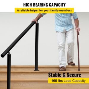 outdoor stair railing kit 3 ft handrails 1 3 steps adjustable angle black aluminum stair hand rail for the elderly handrails for outdoor steps 3.jpg
