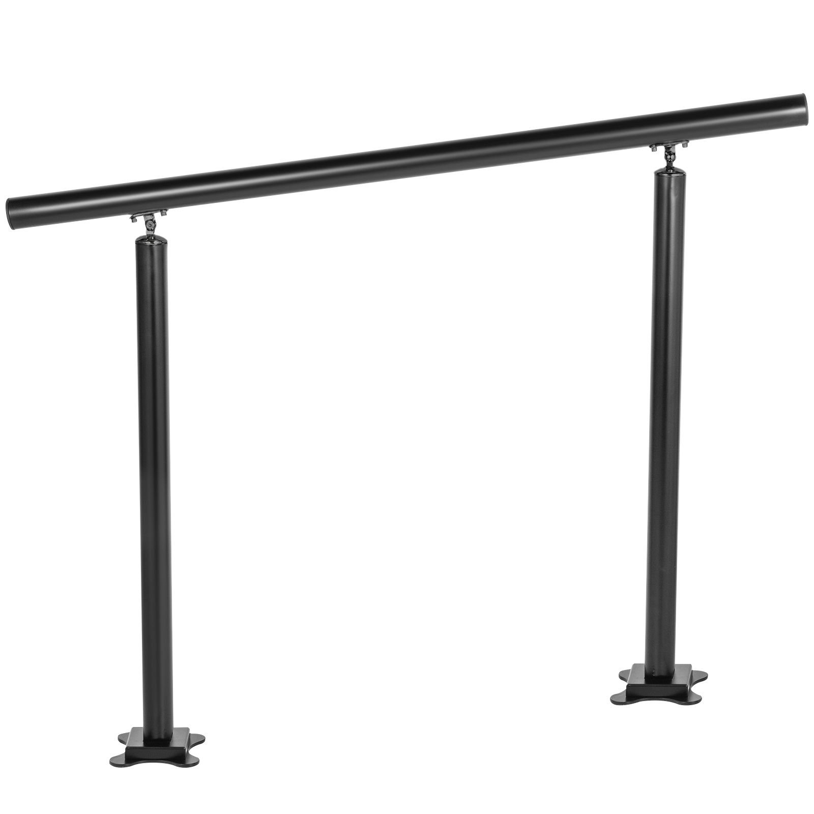 outdoor stair railing kit 3 ft handrails 1 3 steps adjustable angle black aluminum stair hand rail for the elderly handrails for outdoor steps.jpg