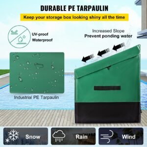 outdoor storage box 100 gallon waterproof pe tarpaulin deck box with galvanized frame all weather protection portable for camping garden poolside and yard brown blue 2.jpg