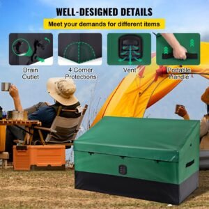 outdoor storage box 100 gallon waterproof pe tarpaulin deck box with galvanized frame all weather protection portable for camping garden poolside and yard brown blue 4.jpg