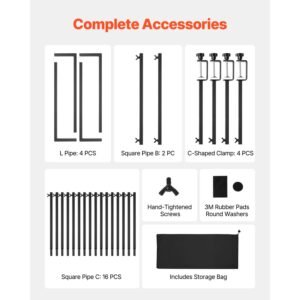 over the table rod stand with clamps 13 42 tall 28 98 length adjustable 2 packs table arch stand tabletop balloon arch frame for wedding birthday party christmas decorations black 5.jpg
