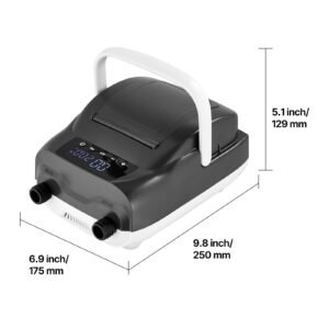 paddle board pump 20psi high pressure dual stage inflation deflation sup air pump with auto off function and 12v dc car connector ideal for inflatable paddle board tent and mattress 1.jpg