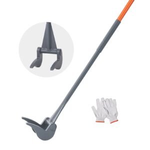 pallet buster 50 carbon steel handle pallet breaker 2000 lbs weight capacity heavy duty deck board removal tool deck wrecker with non slip grip for efficient and effortless board removal 4.jpg