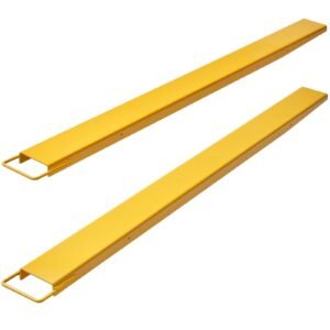 pallet fork extensions 84 length 45 width heavy duty carbon steel fork extensions for forklifts 1 pair forklift extensions industrial forklift fork attachments for forklift truck yellow 3.jpg