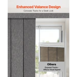 panel track blinds extendable track from 458 in to 86 in w trimmable panel curtains up to 96 in h vertical blackout panel blinds for sliding doors patio doors room divider dark gray 3.jpg