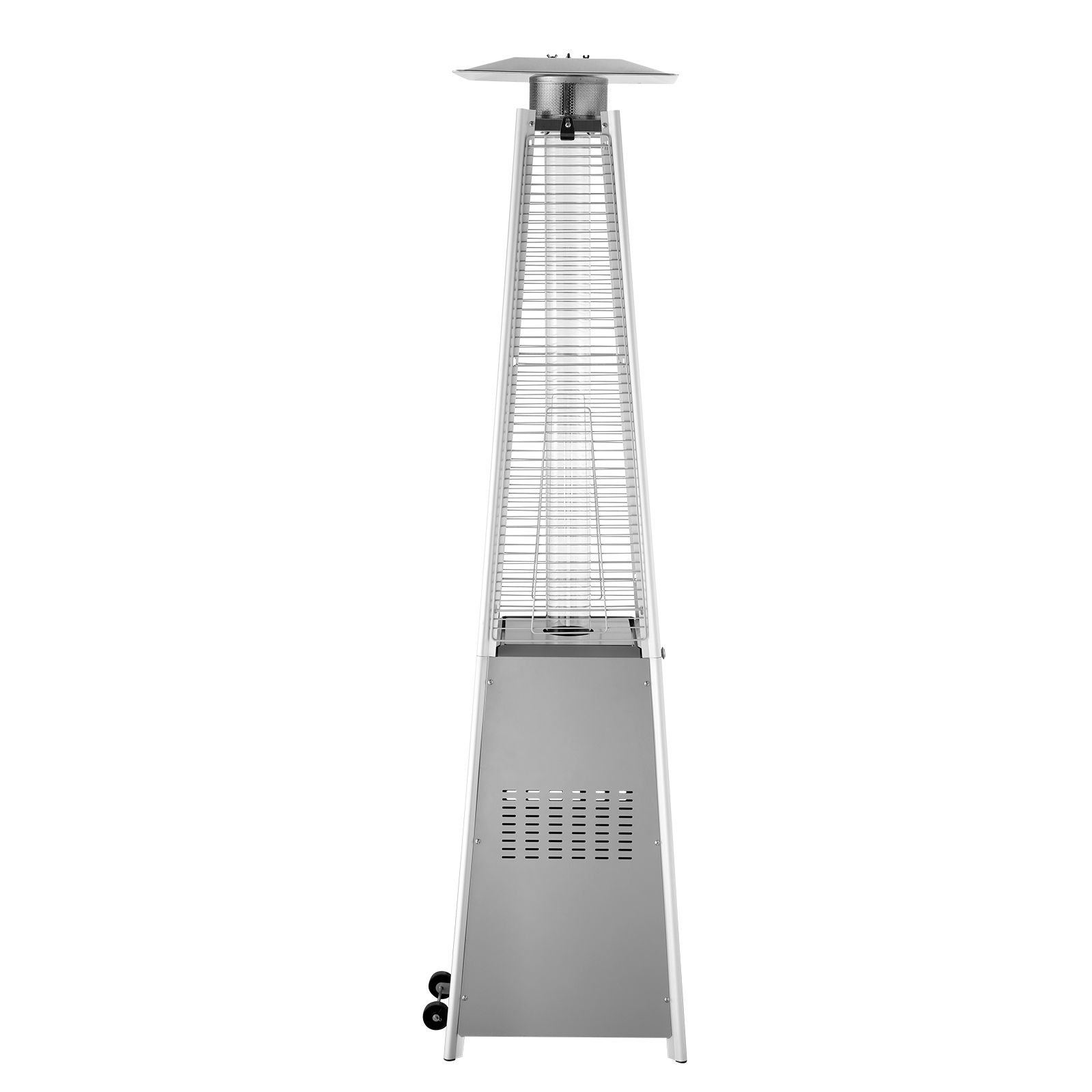 patio heater for outdoor use 48000btu pyramid propane heater wwheels quartz glass tube outdoor patio flame heater for patio party backyard garden decoration silver.jpg
