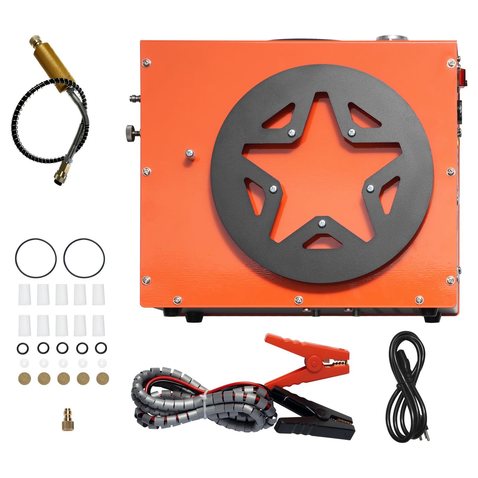 pcp air compressor 4500psi30mpa portable pcp airgun compressor built in water and fan cooling system auto stop dc12vac120v paintball tank compressor for air rifle scuba diving bottle.jpg