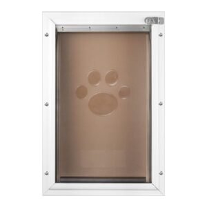Pet Door Replacement Flap, Compatible with Flap Pet Doors, Measures 5.25" x 8.13" Longer Lasting, Weather-proof, Thickened PVC Dog Door Replacement Flap with Long Magnetic Strip (Small)