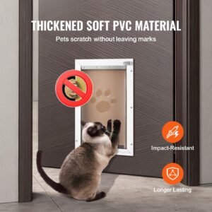 pet door replacement flap compatible with flap pet doors measures 825 x 1225 longer lasting weather proof thickened pvc dog door replacement flap with long magnetic strip medium 2.jpg