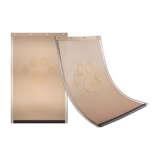 Pet Door Replacement Flap, Compatible with Flap Pet Doors, Measures 8.25" x 12.25" Longer Lasting, Weather-proof, Thickened PVC Dog Door Replacement Flap with Long Magnetic Strip (Medium)