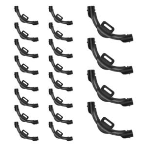 PEX Tubing Bend Support, 20 Packs 90-Degree Elbow Bend Support Compatible with 1/2-inch PEX Pipes, Corrosion & Rust Resistant Pex Clamps Pipe Holder with Nail Tab
