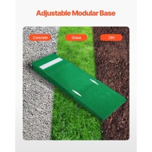pitching mound portable baseball pitchers mound 90 in iindoor outdoor pitching practice and training equipment softball pitching aids with antifade turf pitching rubber carry handles 5.jpg