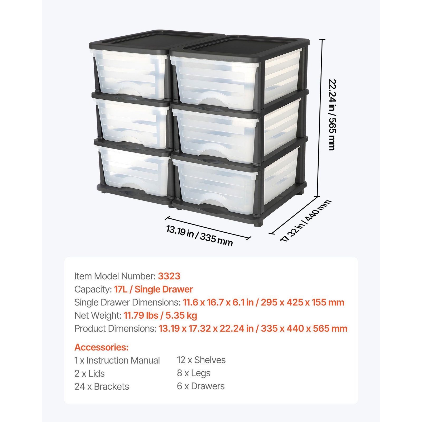 plastic storage drawers 2 pack storage organizer drawer 6 drawers closet organization and storage dividers dresser organizer clear bins for office supplies craft rooms classrooms and home.jpg