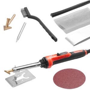 plastic welder kit 60w100w dual power plastic welding soldering iron with 3 welding tips and 20 welding rods professional plastic repair welding tool for car bumper kayaks toys electronics.jpg