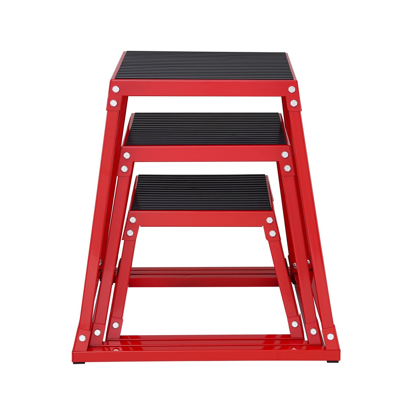 plyometric jump boxes 121824 inch plyo box platform and jumping agility box anti slip fitness exercise step up box set for home gym training conditioning strength training red.jpg
