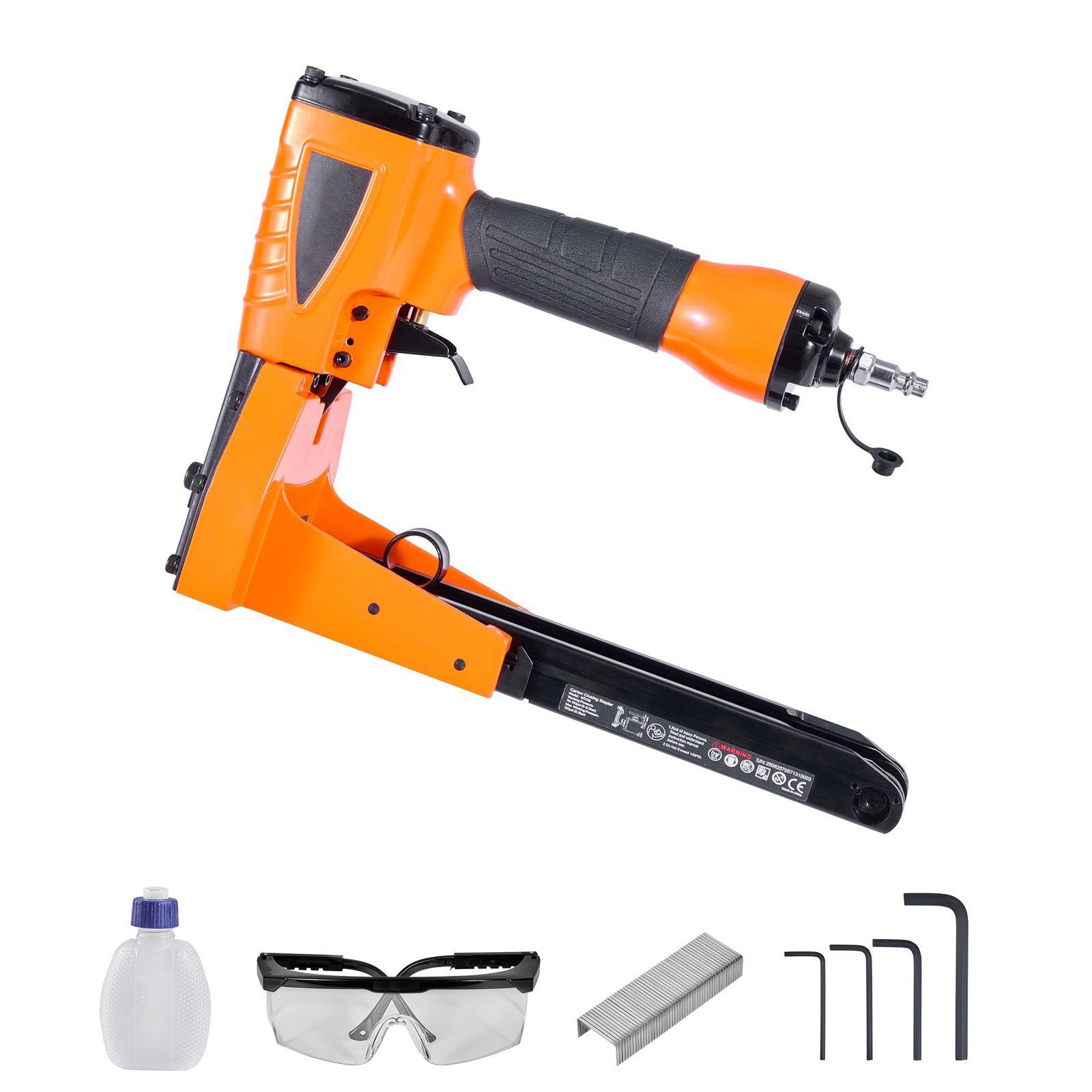 pneumatic carton closing stapler 13 gauge pneumatic cardboard staple gun for 1 38 inch crown 58 34 length depth adjustable 70 120 psi air staple gun for boxes carton closing packaging.jpg