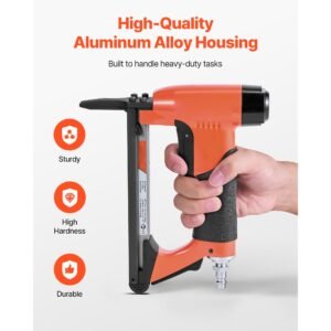 pneumatic staple gun 22 gauge long nose upholstery stapler for 71 series fine wire staples 38 inch crown 14 58 length max 180pcs loading air staple gun for upholstering woodworking diy 5.jpg