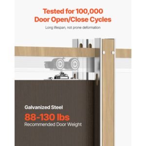 pocket door frame kit for 24 36 in wide 80 in high door pocket door kit with two way soft close mechanism slide smoothly quietly easy to install wood and galvanized steel for living room 4.jpg