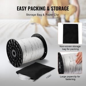 polyester pull tape 12 x 1053 mule tape flat rope 1250 lbf tensile capacity printed webbing cable pulling tape for packaging gardening commercial electrical conduit work white 4.jpg