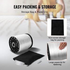polyester pull tape 34 x 528 mule tape flat rope 2500 lbf tensile capacity printed webbing cable pulling tape for packaging gardening commercial electrical conduit work white 4.jpg