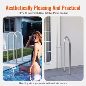 pool handrail36 x 13 inch pool railing aluminum with base plate for indooroutdoor pools humanized swimming pool safety railing for decks rust proof grab bar with accessories for spas docks 5.jpg