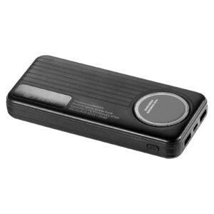 Portable Charger, with Built-in Cables, 10000 mAh Travel Battery Pack, 6 Outputs 3 Inputs Fast Charging Power Bank with USB Type-C Micro-B Input, Smart LED Display, for iPhone, Samsung, Android