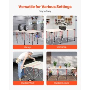 portable folding workstand 612 x 414 ft collapsible workbench 4500 lbs weight capacity no assembly foldable work stand with storage bag table top not included for garage workshop outdoor 4.jpg