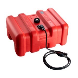 portable fuel tank 12 gallon55l plastic outboard marine tank with hose easy to carry for yacht fishing deck boats red 4.jpg