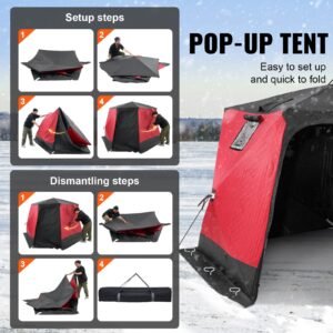 portable ice shelter 4 6 person insulated pop up ice fishing tent 50 square feet fishable area thermal ice shanty for winter fishing ice cube with anchors ropes carrying bag 130x130 4.jpg