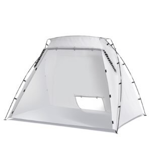 portable paint booth larger spray paint tent with built in floor mesh screen painting tent station for furniture diy hobby tool 75x52x52ft spray paint shelter 4.jpg