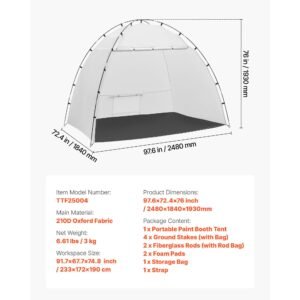 portable paint booth tent 917 x 677 x 748 inch painting tent station spray shelter with built in floor mesh screen large space oxford spray painting tents for cupboard chairs tables 4.jpg