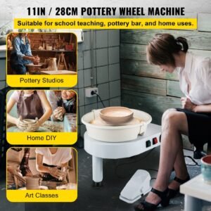 pottery wheel 11in ceramic wheel forming machine 0 300rpm speed manual adjustable 0 78in lift leg foot pedal detachable basin sculpting tool accessory kit for work art craft diy 1.jpg