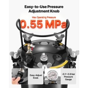 pressure pot paint tank 106 gal40 l heavy duty steel air tool pressure pot spray paint pressures pots with three quick connect couplers for home use diy art creations large diameter tank 4.jpg
