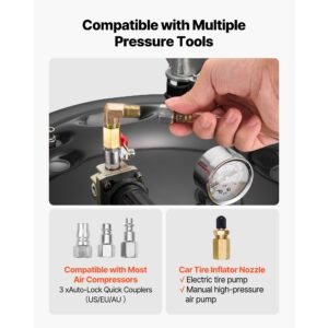 pressure pot paint tank 106 gal40 l heavy duty steel air tool pressure pot spray paint pressures pots with three quick connect couplers for home use diy art creations large diameter tank 5.jpg