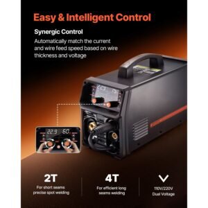 pro mig welder 200a pluse mig welding machine 5 in 1 synergic welder machine mig plusegas migflux core migsticklift tig 110v220v dual voltage aluminum mig welder with lcd screen display 3.jpg