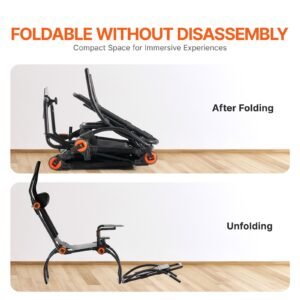 racing wheel stand foldable for logitech g923g920g29 steering wheel stand foot pedal angle adjustableportable steel driving simulator cockpit thrustmaster t248p gtformula mode large size 5.jpg