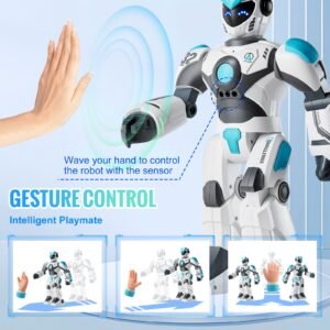 rc robot toys for kids 24ghz gesture sensing programmable remote control smart robot with voice control interactive singing dancing robot for age 6 7 8 10 12 year old boys girls birthday gift 3.jpg