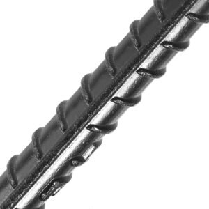 rebar stakes 16 inch heavy duty 045 in diameter straight galvanized steel ground anchors with chisel point end rust resistant coating for gardening support fence camping tents 16 pack 2.jpg