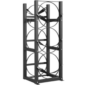 refrigerant tank rack with 3 x 30lbs bottle tanks cylinder tank rack 1279x1299x3307 in refrigerant cylinder rack gas cylinder racks and holders for freon gases oxygen nitrogen.jpg