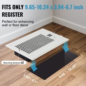 register booster fan quiet vent booster fan fits 6 x 10 inch holes with remote control and thermostat control adjustable speed for heating cooling smart vent white 5.jpg