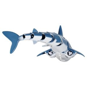 remote control shark toy 24ghz high simulation shark rc boat for swimming pool bathroom electric rc shark fish toy with 2 batteries light spray water function for 6 year old boys girls 3.jpg