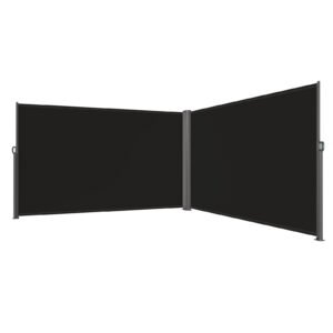 retractable side awning 71x 236 aluminum outdoor privacy screen 280g polyester water proof retractable patio screen uv 30 room divider wind screen for patio backyard balcony black.jpg