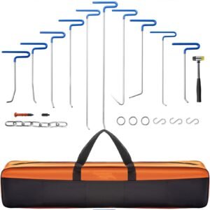 rods dent removal kit 20 pcs paintless dent repair rods stainless steel dent rods whale tail dent repair tools professional hail dent removal tool for minor dents door dings and hail damage.jpg