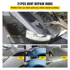 rods dent removal kit 21 pcs paintless dent repair rods stainless steel dent rods whale tail dent repair tools professional hail dent removal tool for minor dents door dings and hail damage 1.jpg