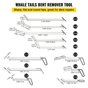 rods dent removal kit 21 pcs paintless dent repair rods stainless steel dent rods whale tail dent repair tools professional hail dent removal tool for minor dents door dings and hail damage 2.jpg